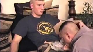 Sucking Off Soldier CJ