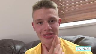 Muscled Leon N Masturbates His Big Cock And Fingers His Ass!