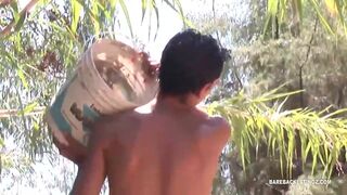 Twink Latino Erick Jacks Off