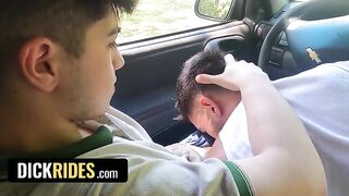 Driver Fucks His Passenger for Sniffing His Underwear