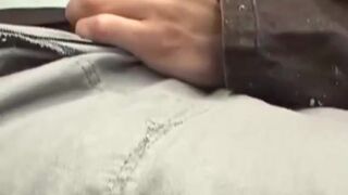 Young Latino carpenters fucking raw and deep while on duty