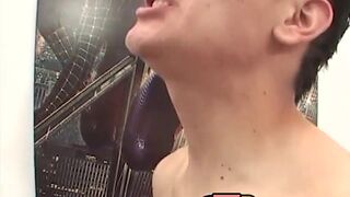 Young Latino fucked raw after giving long and wet blowjob