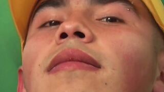 Latin Twink Logan Beats His Meat