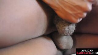 Cuddling Ebony twinks breeding buttholes after blowjob