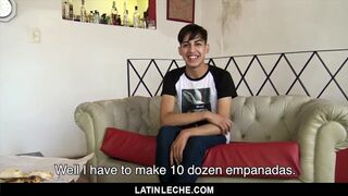 Trickster Pays A Cute Latino Leche To Let Him Bareback His Tight Asshole