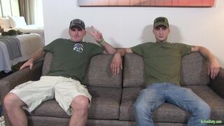 Marines Ricky and Scott