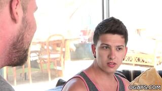 Hairy Bear Makes Love with a Skinny Gay