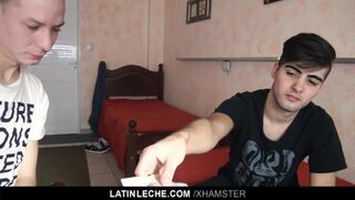 Latin - Curious classmates fuck for the first time