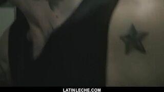 Latin - Sexy latin cocksucker gets fucked by stranger