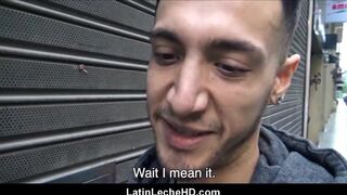 Straight Latino From Venezuela Fucks Gay Guy For Cash POV