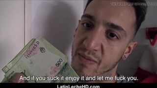 Straight Latino From Venezuela Fucks Gay Guy For Cash POV