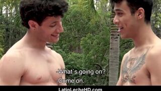 Two Amateur Latino Boys Fuck At Sex Retreat
