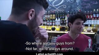 Two Amateur Latino Boys Cruising And Fucking Public Restroom