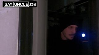 Masked Stranger Fucks Latino Twink