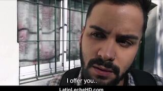 Young Amateur Straight Latino Paid To Fuck Gay Guy In Alley