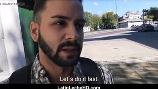 Young Amateur Straight Latino Paid To Fuck Gay Guy In Alley