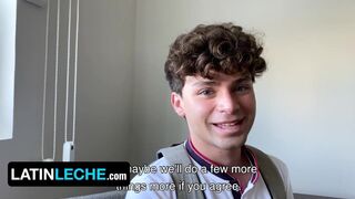 Cute Inexperienced Boy John Davei Slobbers On Latino Hunk Igor Lucios' Thick Cock - Latin Twink