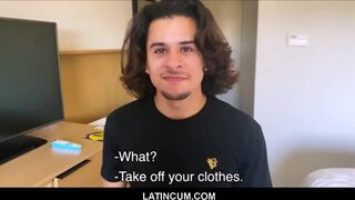 Amateur Long Haired Jock Latino Sex With Filmmaker For Cash