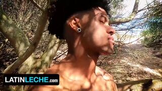 Handsome Latinos Find a Place To Fuck at the Beach - Latin Twink
