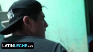 Latin Twink - Straight Latino Sucks The Uncut Dick Of A Stranger And Takes It Bareback From Behind