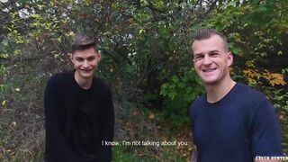 CZECH HUNTER 482 - Two Straight Buddies Agree To Have A 3way For Money