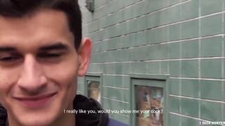 CZECH HUNTER 525 - Amateur Gay For Pay Cumshot POV