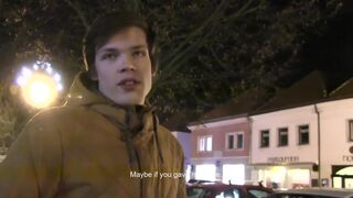 CZECH HUNTER 398 - Hunter Approaches Twink In The Middle Of The Night