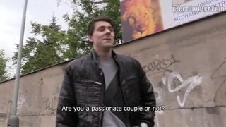 CZECH HUNTER 383 - Dark Haired Straight Dude Tries Things His GF Wouldn't Do