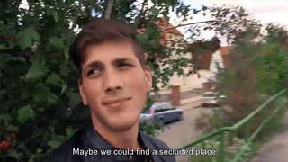 Sexy Twink Bends Over Moans As He Gets His Ass Rammed Hard