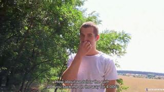 He Finds A Guy With A Broken Car Who Needs Help But He Can't Give It For Free, He Wants To Fuck His Ass First - Hot