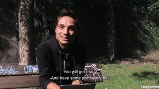 He Gives This Guy An Amazing Blowjob While Chilling