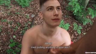 European Dude Agrees To Get His Asshole Drilled For A Huge