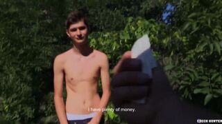 CZECH HUNTER 474 - Amateur Hunk Riding His Bike Takes A Break To Fuck In The Park