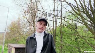 Hot - Horny Twink Shows His Cock Sucking Skills, Then Offers His Tight Hole