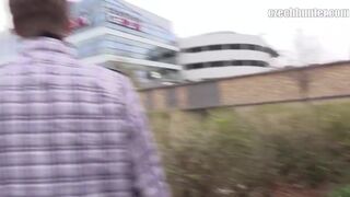 Czech Hunter 387 - Uncut & Fit Guy Sees The Cash And Couldn't Say No To That Big Cock