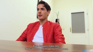 Hunter - He Goes To Apply For A Job But Ends Up Sucking The Boss' Dick In His First Interview