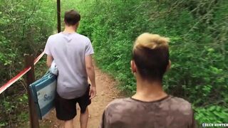 CZECH HUNTER 466 - Two Cocks Are Better Than One For This Lucky Blonde Twink