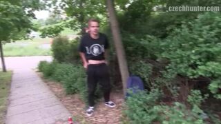 CZECH HUNTER 260 - Hunk Enjoys A Good Bareback Pounding Out In The Wild