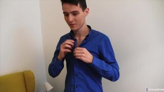 CZECH HUNTER 494 - Skinny Twink Needs Cash So Agrees To Be Fucked