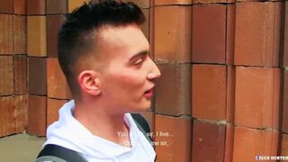 CZECH HUNTER 432 - Buff Stud Enjoys Getting Bareback Drilled & A Load On His Face