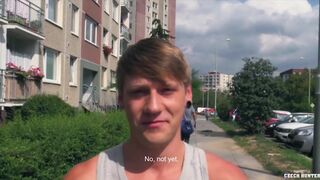 CZECH HUNTER 475 - Threesome With Good Looking Hunks