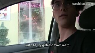 CZECH HUNTER 352 - Daddy Pays Twinks To Have Some Fun With Him In A Threesome