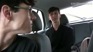 CZECH HUNTER 352 - Daddy Pays Twinks To Have Some Fun With Him In A Threesome