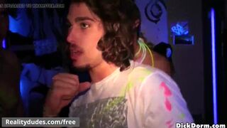 Gay Party Goes Well With Boys Sucking Fucking Each Other