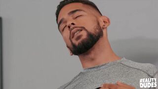 Chris Manning Tries His Best To Relax Ricky Daniels Before