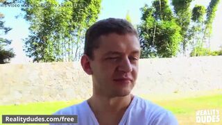 Straight guy sucks fucks for some cash - HotDudes