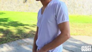 Hot Dudes - Ian Levine Is Chilling At The Park When A Guy Comes & Talks To Him & Then Fucks Him