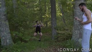 Asian hunk Jessie Lee sucked off before anal penetration