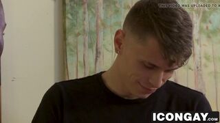 Troy Accola and Noah Donovan have interracial fuck session