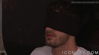 Uniformed gay Alexandro Gustavo rimms and ass fucks prisoner